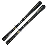 Ski Alpinski Ski - Elan Element 74 / Damenski Element 74W Black - Bindung EL9.0 GW Z2,5-9 - Allmountain Carver - fortgeschrittene und Gute Skifahrer und Skifahrerinnen (Damenski, 160cm)