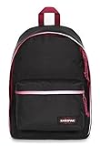 EASTPAK Out of Office Rucksack, 44 cm, 27 L, Kontrast Grade Burgundy (Schwarz)