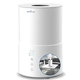 SANICUR Luftdesinfizierer - Zersetzt Pollen, Bakterien, Viren & Gerüche – Luftreiniger ohne Chemie & HEPA-Filter – Luftsterilisation nur mit Wasser – Leise & Effektiv - Allergiker und Kinderzimmer