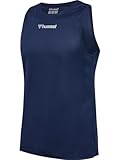hummel Herren Hmlrun Singlet S/L T-Shirt, Blau, XL EU
