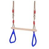 mophrati Hochwertige Schaukelsets für Kinder im Freien, ideal für drinnen und draußen, Spielplatzspielzeug, Turnringe, Garten und Turngeräte, Schaukelsets für drinnen und draußen