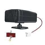 Qfdiwr Auto Windschutzscheibenenteiser, Windschutzscheibenheizung Auto Enteiser | Tragbarer Windschutzscheibenenteiser für den Winter - Autoheizung Plug and Play, Auto Enteiser