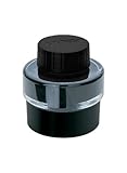 LAMY T 51 Tinte 828 – Tintenfass mit Restsammelbecken in der Farbe Schwarz – 30 ml