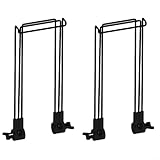 ZMdooreasy Verstellbare Edelstahl-Solarmodul-Halterung mit 360-Grad-Drehung, tragbares und faltbares Design für verbesserte Sonneneinstrahlung während der Verwendung im Freien (schwarz)