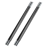 Weduspaty Fiberglas -Zeltstangen, Zeltpolen Ersatz, 2pcs 118 -Zoll 6 -Abschnitte Glasfasermol für Einzelpersonencamping für Outdoors