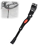 WQIUTT Fahrradständer für Cannondale Scalpel HT 4 Scalpel HT Carbon 2 Hi-MOD 1,Höhenverstellbar Fahrrad Ständer MountainbikeAluminiumlegierung rutschfest Fahrrad Ständer 22-27 Zoll,Black