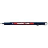 Edding 4-180005001 edding 1800 Fineliner Schwarz 0.5 mm 1...