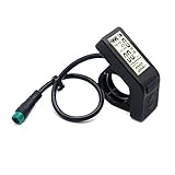 windmeile | Display KT-LCD4, Waterproof, Julet 5 Pin, Bordcomputer, LCD-Display, E-Bike, Elektrisches Fahrrad, Pedelec, 24V/36V/48V