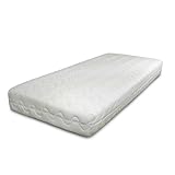 BONEX Komfort Matratzenbezug für Matratzen im Gesamtmaß 160x200cm - 16-18 cm hoch - Doppeltuch mit Aloe Vera