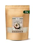 Biojoy BIO-Kokosraspeln (1 kg), getrocknet und ungeröstet, Kokosflocken