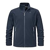 Schöffel Herren Fleece Jacket Cincinnati3, atmungsaktive, leichte Fleecejacke, schnell trocknende Outdoorjacke aus Tecnopile Material, navy blazer, 52