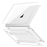 GPXIIZ Hülle Kompatibel mit MacBook Air 13 Zoll M1 Schutzhülle 2020 2019 2018 Freisetzung A2337 A2179 A1932, Ultradünne Hartschale Snap Case Cover 13,3', Kristallklar