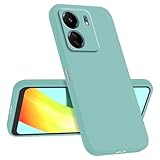 Longstong Handyhülle Kompatibel mit Redmi 13C (4G) / Poco C65 (6.71'), Stoßfest Personalisiert Schlank Minimalistisches Design - Helles Cyan