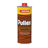 ADLER Pullex Teaköl Holzöl Innen & Außen Farbe Teak Braun 250ml