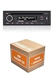 Autoradio Einbaupaket kompatibel mit Blaupunkt Milano 200 BT passend für Passat CC | Autoradio mit Einbauzubehör