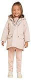 Petit Bateau Unisex-Kinder Parka, Rosa Saline, 3 Jahre