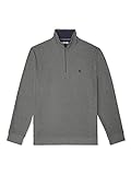 IZOD Herren Big and Tall Advantage Performance Fleece-Pullover mit Viertelreißverschluss Sweatshirt, schwarz, XXX-Large