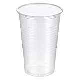 kidsnado 200 Stk. Trinkbecher transparent klar 0,2 l, 200...