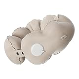 Aufblasbares Flugzeug-Nackenkissen | U-förmiges und verstellbares Kissen - Faltbares Nackenkissen für Flugzeuge - Für Camping, Für Autositz, Für Nickerchen, Für Schlafen, Für Roadtrip, Für Pendeln Und