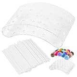 Dokeno 20 Löchern Lollipop Ständer, Cake Pop-Butler Ständer mit 100 Stück Cake Pop Stiele Lollipop Ständer Cakepopständer Cake Pop Halter Lutscher Ständer für Hochzeit Geburtstag Süßigkeitenladen