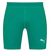 PUMA Herren Liga Baselayer Short Tight Hose, Pepper Green, L