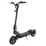 TEVERUN Blade Mini Pro Elektroroller für Erwachsene, 48 V / 20,6 Ah, 500-W-Motor, Reichweite bis zu 50 km, 20 km/h, schnell, leistungsstark und komfortabel, Schwarz