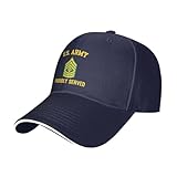 Army E-8 First Sergeant E8 1Sg Herren Damen Trucker Cap Atmungsaktiv Snapback Caps Sportlicher Baseballmütze Für Outdoor Sommer Laufen