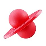 BESTonZON Springender Ball Sprungbrettball balancieren Outdoor-Spielset für Kleinkinder Outdoor-Spielzeug für Kleinkinder Activity für Kinder aktivity für Kinder Übungsball Sportzubehör rot