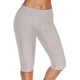 Elastische Leggings für Damen – Yogahose Sport für Damen Schlankheits-Leggings Yoga Fitness Kostüm für Partys Tag der Toten, grau, XXXL