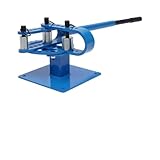 Manuell Biegegerät Rohrbiegegerät Biegemaschine mit 7 Matrizen 25-75 mm Rohrbiegewerkzeug Winkelbiegegerät für Bauindustrie, Chemieanlagen, Zentralheizung