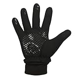 SIMARI Leichte Laufhandschuhe für Männer und Frauen mit Touchscreen, Anti-Rutsch, Winterhandschuhe, geeignet für Radfahren, Wandern, Autofahren, Wandern, Tippen, Sport (L)