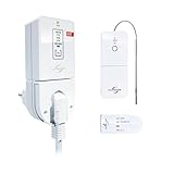 PROTECTOR AS-7030, Funk Abluftsteuerung mit DIBT Zulassung inkl. Funk-Thermosender für Kamin oder Ofen. Der sichere Fensterkontaktschalter, Erweiterbar mit Funk Rollladen-Sender