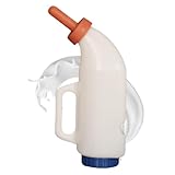 Xummpxuk Nutztier-Trinkflasche – Lammmilchflasche, große Kapazität, Milchgetränke-Futterspender für Kälber und andere junge Tiere