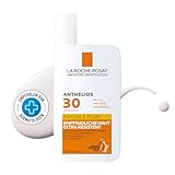 La Roche-Posay Anthelios Invisible Fluid mit LSF 30, Sonnenschutz für empfindliche Haut, Wasserfest, schweißresistent und sandabweisend, Ohne korallenschädigendes Oxybenzon und Octinoxat, 50 g