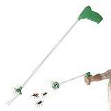 Spinnenfänger – 35,43 Zoll ABS | Insektenfänger | Fliegenfalle Mit Langem Griff | Humanes Capture-Tool Zur Schnellen Und Sicheren Entfernung Von Spinnen, Fliegen Und Wespen Sowie Zur Reinigung Komfort