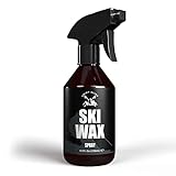 Swift Glide Skiwachs Spray als Abfahrt und Langlaufskiwachs mit extra hoher Gleitfähigkeit, Ski Wax Spray mit natürlichen Inhaltsstoffen und langanhaltender Wirkung, Flüssigwachs Langlaufski - 250ml