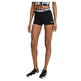 Nike Damen W Np 365 3' Shorts, Black/White, XS EU