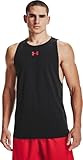 Under Armour Herren UA Baseline Cotton Tank, weiches und leichtes Basketball Shirt, schnelltrocknendes Herren Tank Top aus Baumwolljersey-Mischung