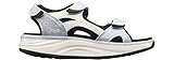 JOYA Komodo Light Blue/White - Damen Sandalen aus Leder und Mesh mit rutschfester Sohle - 37