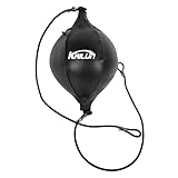 POPETPOP 1 Stück Tasche Boxtrainingsball Boxsack für Kampfsport Boxball hängender Punchingball Boxgeschwindigkeit Speedbags zum Boxen Box-Speedball Ausbildung Boxsack in Birnenform Black