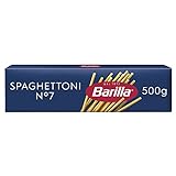 Barilla Pasta Klassische Spaghettoni n.7 aus Hartweizen immer al dente, (1 x 500 g)