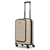 SMARTBOX Hartschalen Kabinen-Koffer mit Laptopfach | Kleiner Trolley 36 x 22 x 55 cm & Frontöffnung | aus hochwertigem Polypropylen | 4 Doppelrollen & TSA-Schloss | leichte 2,9 kg (Edition 01)