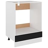 vidaXL Herdumbauschrank Küchenschrank Ofenschrank...