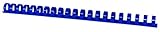 OFFICE PRODUCTS Plastikbinderücken 100 Stück DIN A4 16mm (145 Seiten) Binderücken Bindungskämme Plastikbindung | Kunststoff | Farbe: Blau