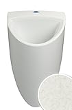 wasserloses Urinal CULU one Pissoir mit Membran Geruchsverschluss (grau-beige)