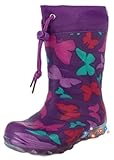 Beck M dchen Butterfly Schlupfstiefel, Violett, 23 EU