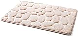 Coral Fleece Badezimmer Speicher Schaum Teppich Set WC Bad Antirutschmatten Bodenteppich Set Badmatratze Schmutz- und Schmutzabweisend Antirutschmatte (Color : 1, Size : 40x60cm)
