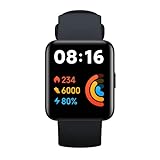 Xiaomi Redmi Watch Lite 2 Smartwatch (1,55' TFTLCD-Touchscreen; Messung/Überwachung Herzfrequenz, Schlafzyklus; Luftdruck, Höhenmesser; 17 Sportmodi; 5 ATM; 10 Tage Batterielaufzeit) Black (Schwarz)