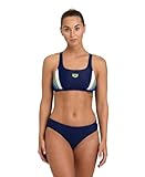 arena Feel Threefold R Sportlicher Damen-Bikini, Slip zum Binden, Schnelltrocknende Bademode aus arena MaxFit Eco-Gewebe mit Maximaler Chlor- und Salzwasserbeständigkeit, 50+ UV-Schutz