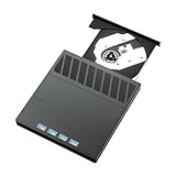 Oxxggkao Externe Laufwerke für Laptops, 7 Ports, USB 3.0-Player für Laptops, ROM Laufwerke, tragbare Brenner für Desktop PCs, Laptop Brenner